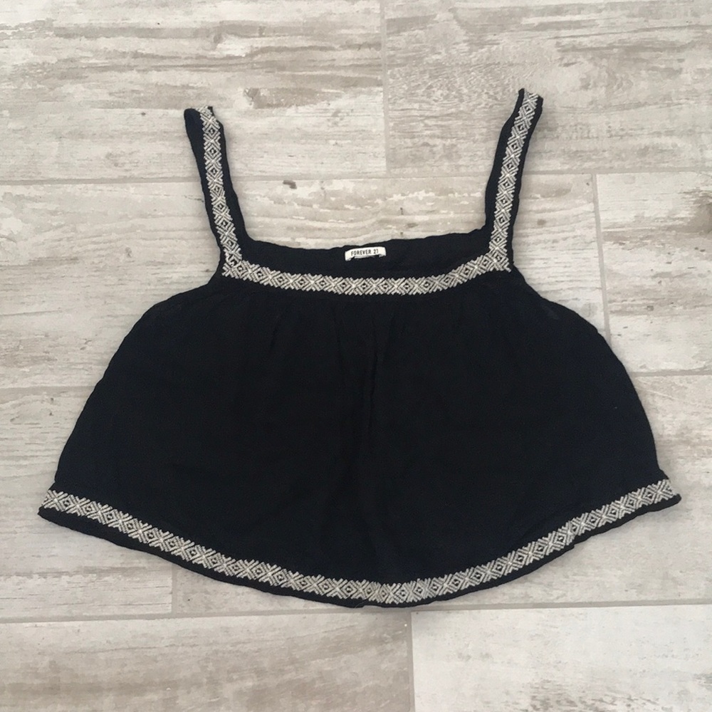 FOREVER 21 Flowy & Cropped Tank
